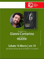 Felicita', romanzo sul patriarcato di gianni contarino: la presentazione a empoli, presso